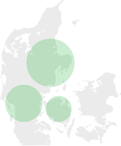 Undervisningsteder af heste i Danmark