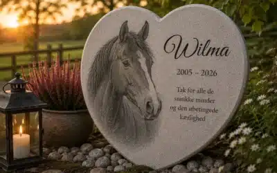 Når en hest bliver et minde – en smuk måde at sige farvel på